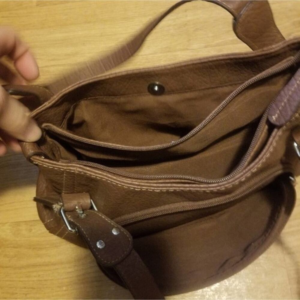Like new condition stada brown leather purse‎ - Picture 4 of 5